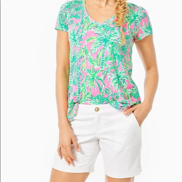 lilly pulitzer jayne stretch shorts